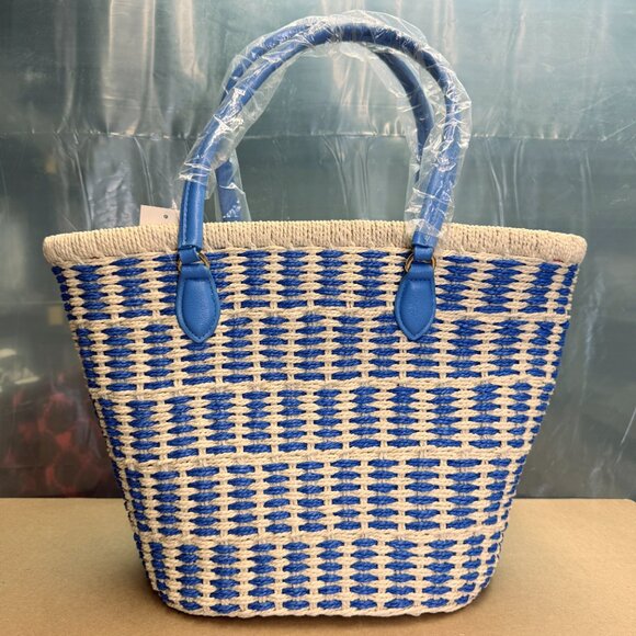 On 34th Isabellaa Straw Tote Bag - Picture 5 of 7